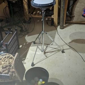 REMO Drum Practice Snare Weather King Practice Pad & Collapsible Stand